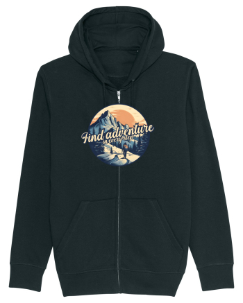 pentru montaniarzi - Find adventure in every step Black