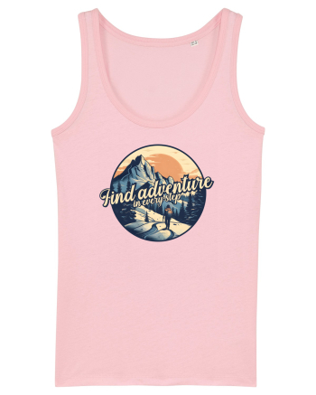 pentru montaniarzi - Find adventure in every step Cotton Pink