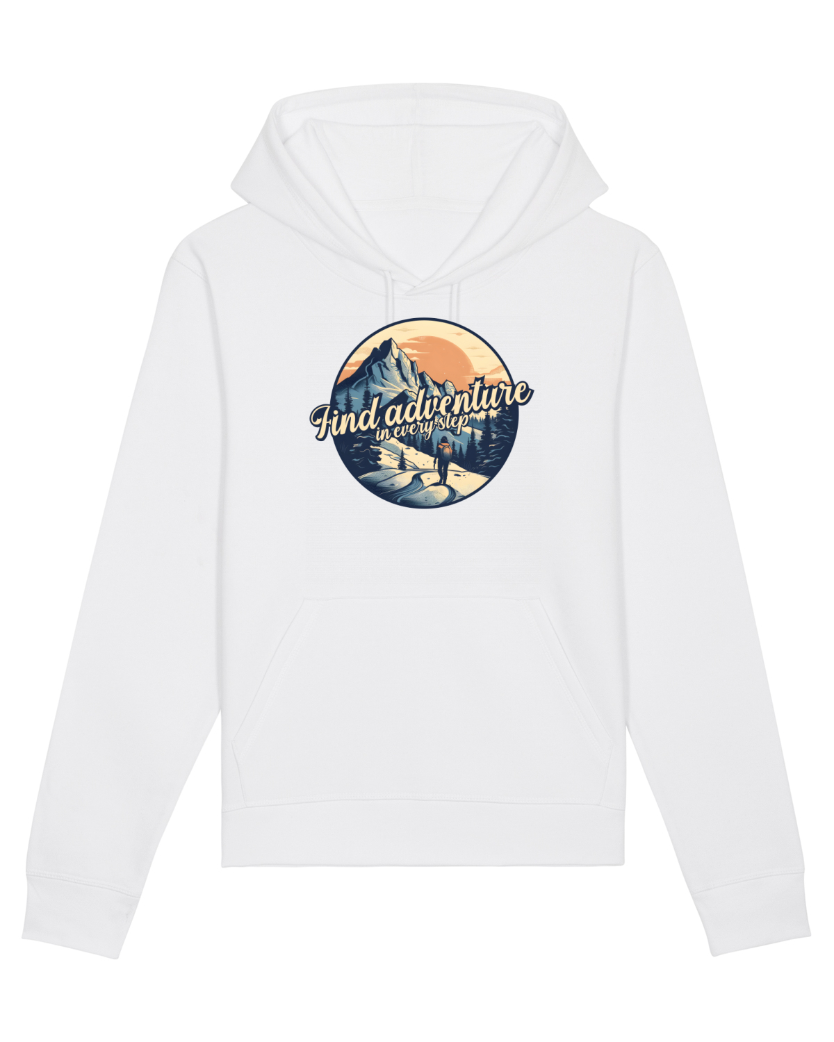 Hanorac Unisex Drummer White