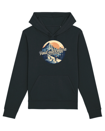 pentru montaniarzi - Find adventure in every step Black