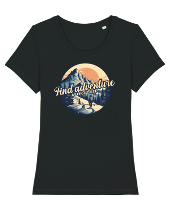 pentru montaniarzi - Find adventure in every step Black