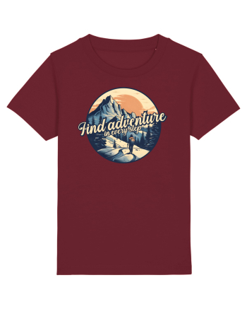 pentru montaniarzi - Find adventure in every step Burgundy
