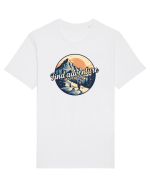 pentru montaniarzi - Find adventure in every step Tricou mânecă scurtă Unisex Rocker