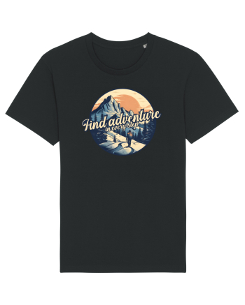 pentru montaniarzi - Find adventure in every step Black