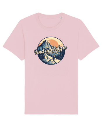 pentru montaniarzi - Find adventure in every step Cotton Pink