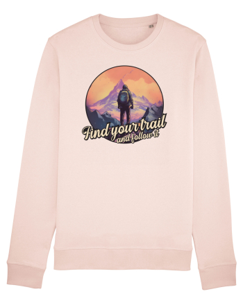 pentru montaniarzi - Find your trail and follow it Candy Pink