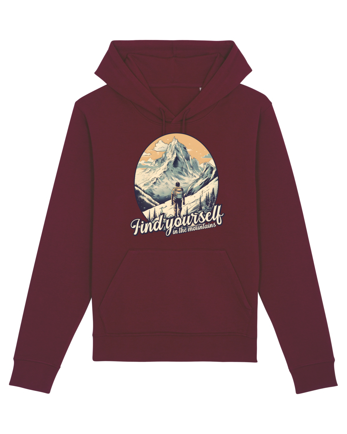 Hanorac Unisex Drummer Burgundy