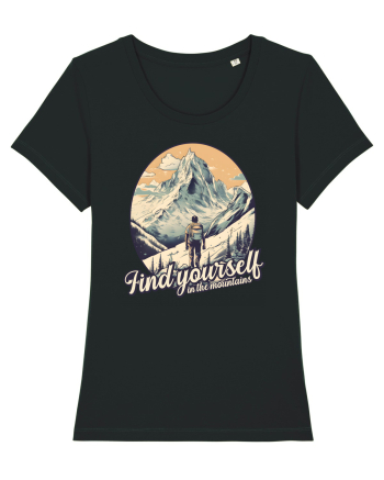 pentru montaniarzi - Find yourself in the mountains Black