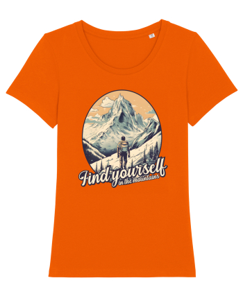 pentru montaniarzi - Find yourself in the mountains Bright Orange