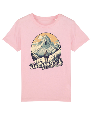 pentru montaniarzi - Find yourself in the mountains Cotton Pink