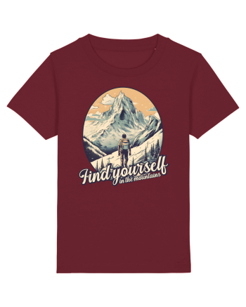 pentru montaniarzi - Find yourself in the mountains Burgundy