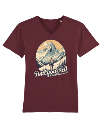 pentru montaniarzi - Find yourself in the mountains Burgundy