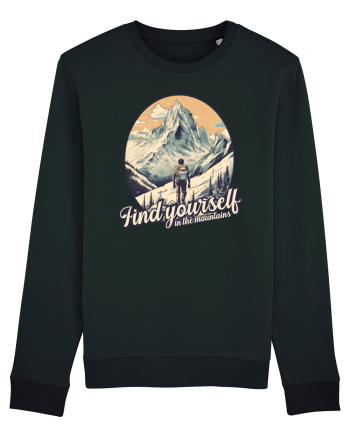 pentru montaniarzi - Find yourself in the mountains Black