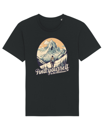 pentru montaniarzi - Find yourself in the mountains Black