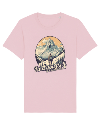 pentru montaniarzi - Find yourself in the mountains Cotton Pink
