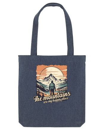 pentru montaniarzi - The mountains are my happy place Midnight Blue