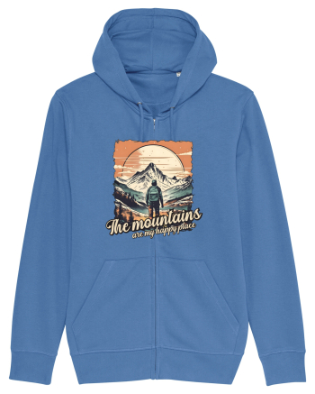 pentru montaniarzi - The mountains are my happy place Bright Blue