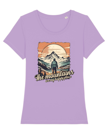 pentru montaniarzi - The mountains are my happy place Lavender Dawn