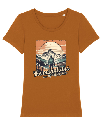 pentru montaniarzi - The mountains are my happy place Roasted Orange