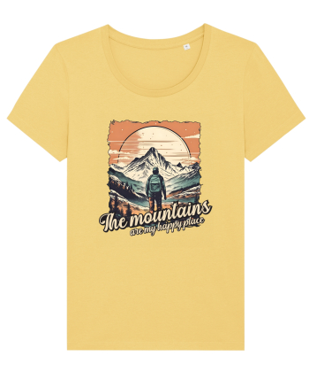 pentru montaniarzi - The mountains are my happy place Jojoba