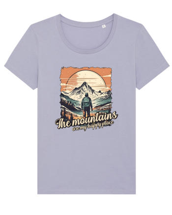 pentru montaniarzi - The mountains are my happy place Lavender