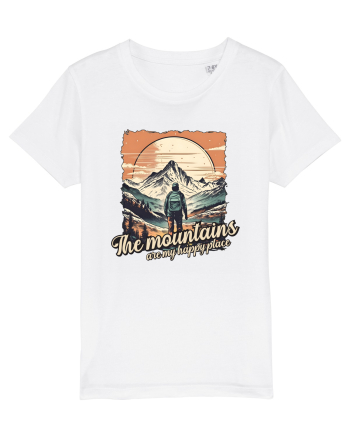 pentru montaniarzi - The mountains are my happy place White