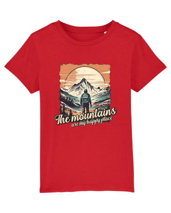 pentru montaniarzi - The mountains are my happy place Red