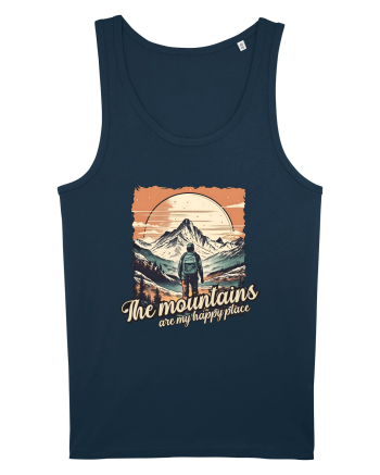 pentru montaniarzi - The mountains are my happy place Navy