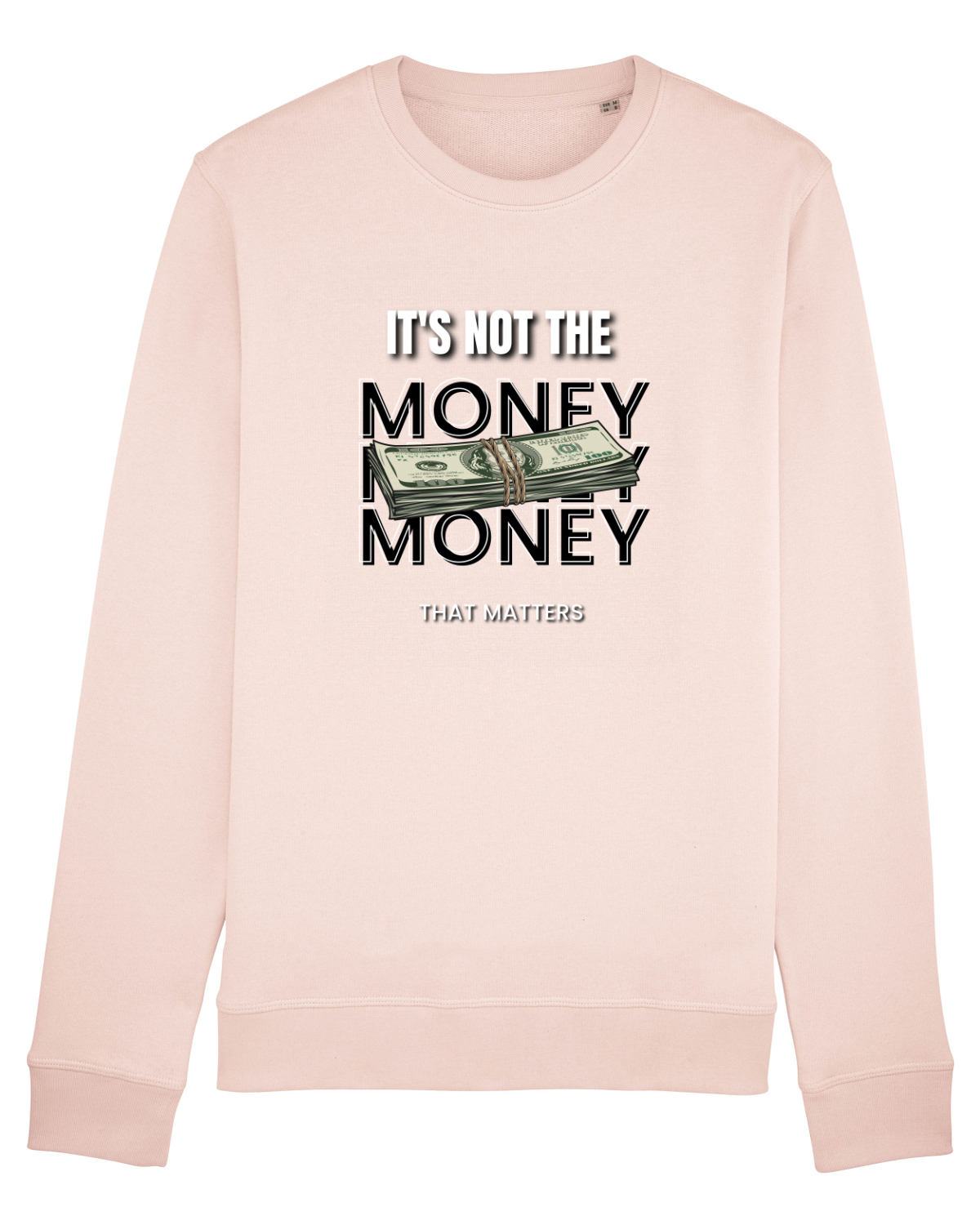 Bluză mânecă lungă Unisex Rise Candy Pink