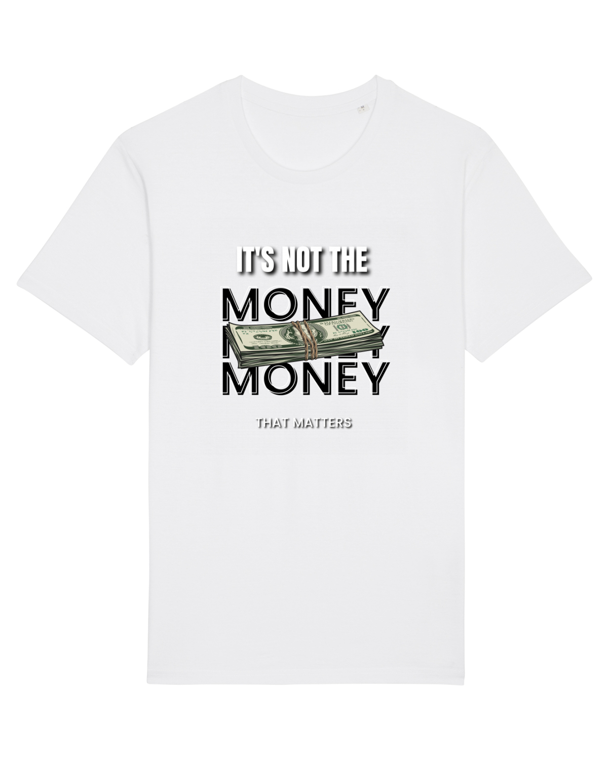 Tricou mânecă scurtă Unisex Rocker White