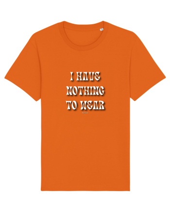 I have nothing to wear Bright Orange