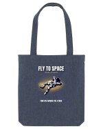 Fly to space Sacoșă textilă