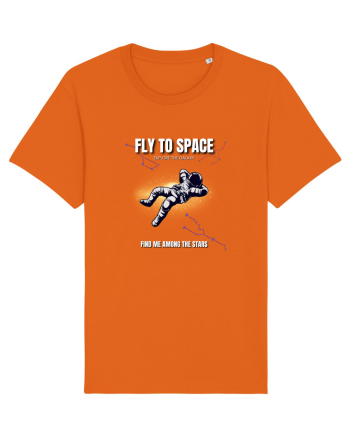 Fly to space Bright Orange