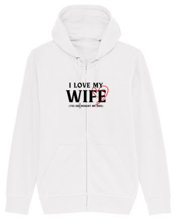 I love my wife White