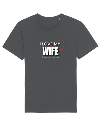 I love my wife Anthracite