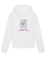 Happy mind happy life Hanorac Unisex Drummer