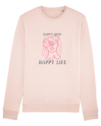 Happy mind happy life Candy Pink