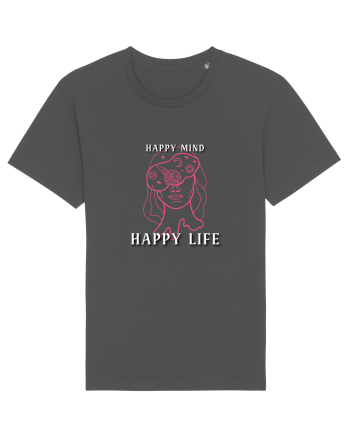 Happy mind happy life Anthracite