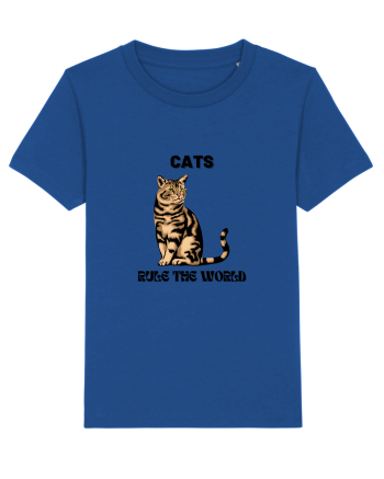 cats rule the world Majorelle Blue