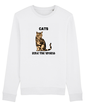 cats rule the world White