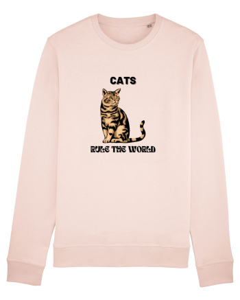 cats rule the world Candy Pink