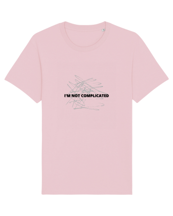 I m not complicated Cotton Pink