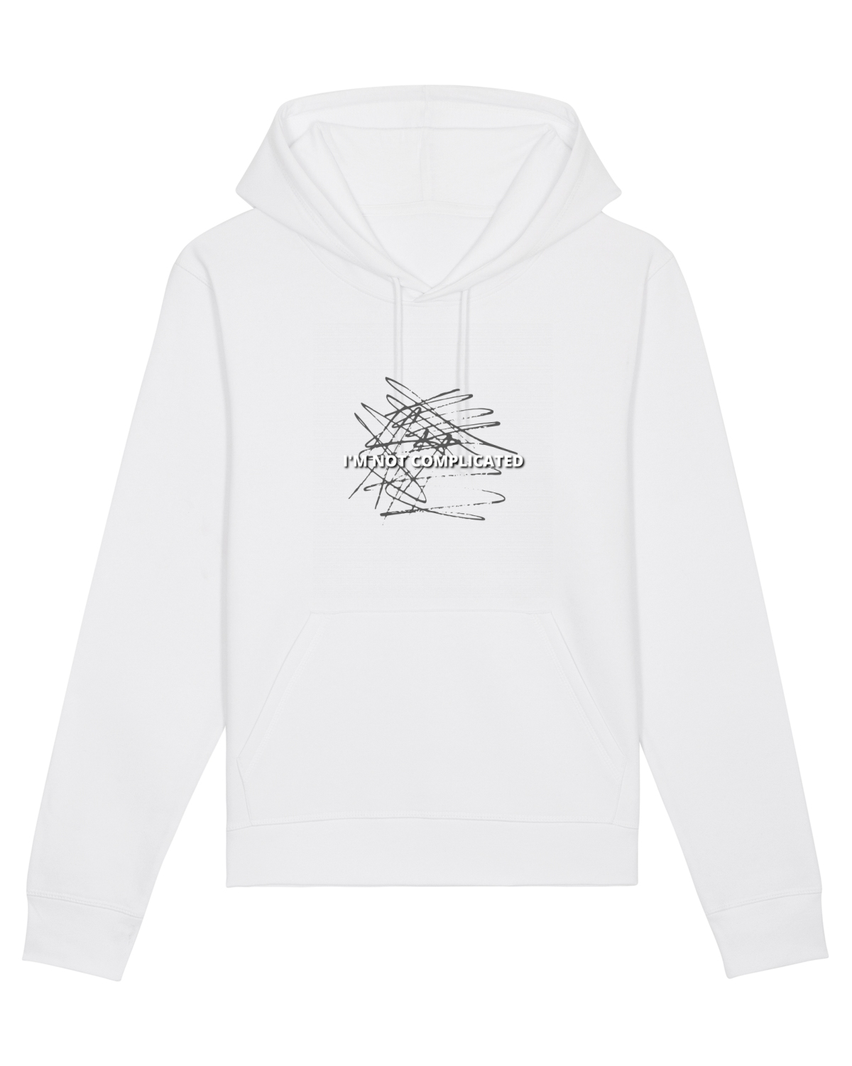Hanorac Unisex Drummer White