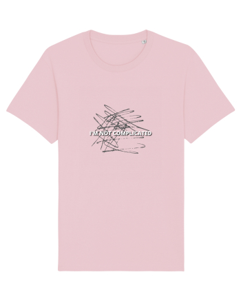 I m not complicated Cotton Pink