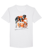 FAMILY - V3 Tricou mânecă scurtă guler larg Bărbat Skater