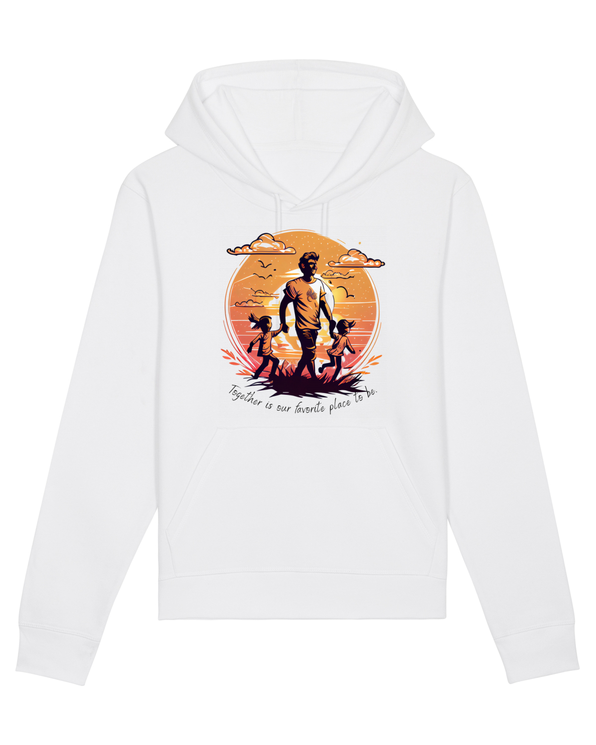 Hanorac Unisex Drummer White