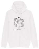 HERO DAD! - V1 Hanorac cu fermoar Unisex Connector