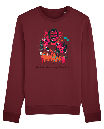 HERO DAD! - V2 Burgundy