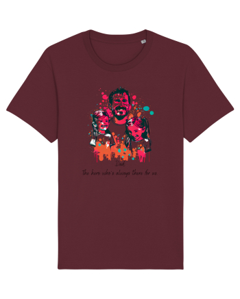 HERO DAD! - V2 Burgundy