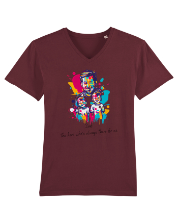 HERO DAD! - V3 Burgundy